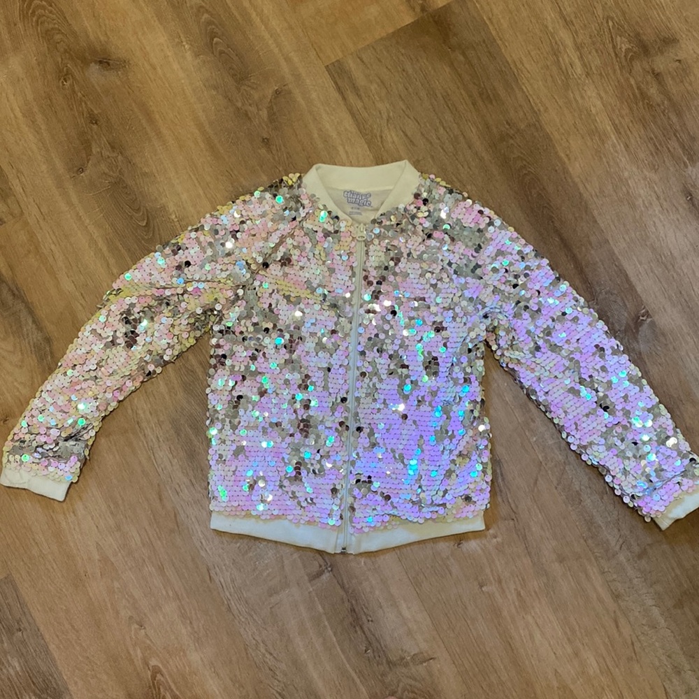 Sequin bomber